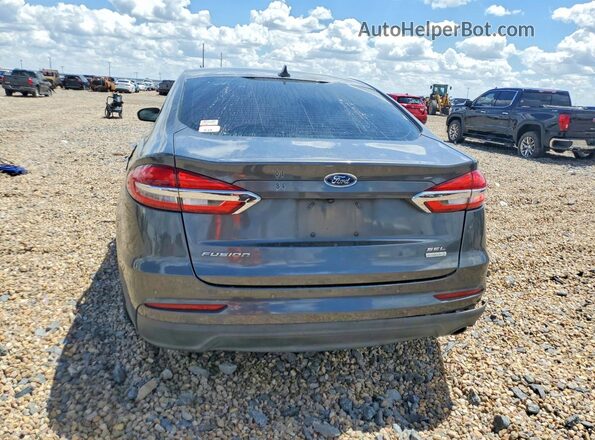3FA6P0CD9LR153121 2020 FORD FUSION Charcoal Widok z tyłu