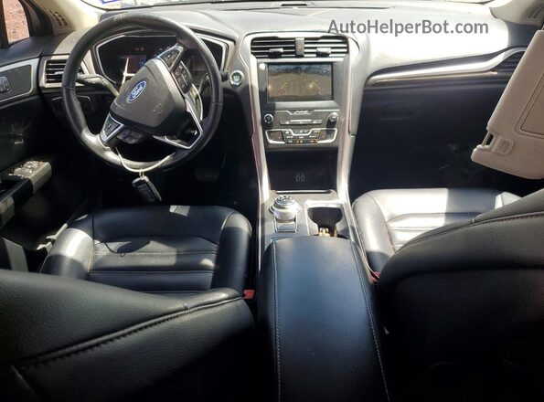 3FA6P0CD9LR153121 2020 FORD FUSION Charcoal Widok deski rozdzielczej