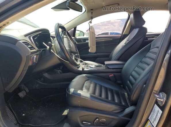 3FA6P0CD9LR153121 2020 FORD FUSION Charcoal Widok wnętrza z przodu