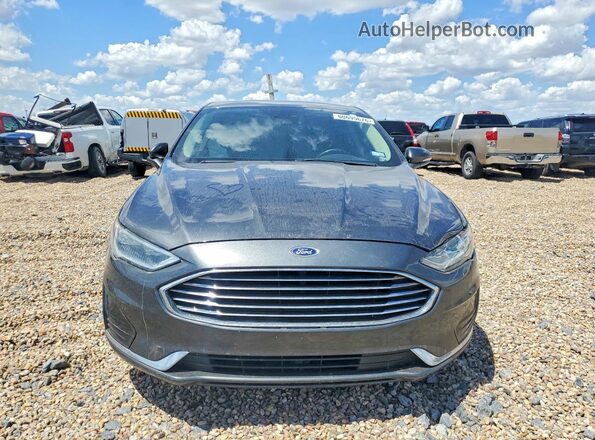 3FA6P0CD9LR153121 2020 FORD FUSION Charcoal Widok z przodu