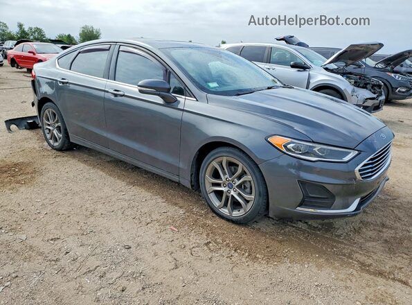 3FA6P0CD9LR233230 2020 FORD FUSION Gray Front right