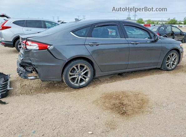 3FA6P0CD9LR233230 2020 FORD FUSION Gray Rear right