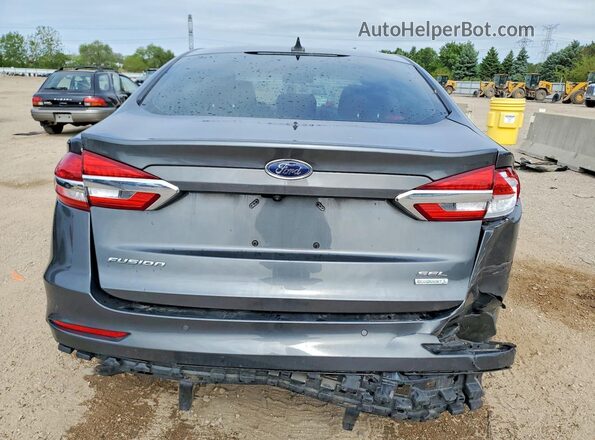 3FA6P0CD9LR233230 2020 FORD FUSION Gray Rear view