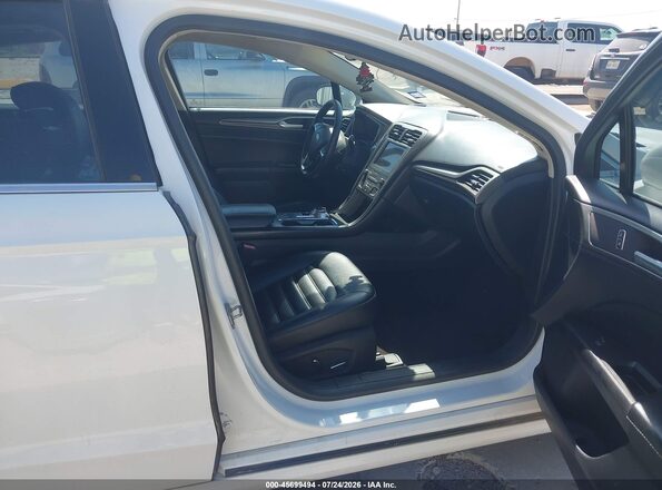 3FA6P0CDXKR142014 2019 FORD FUSION White Widok wnętrza z przodu