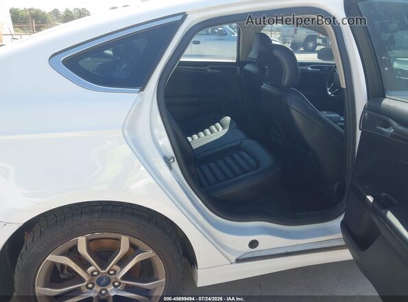 3FA6P0CDXKR142014 2019 FORD FUSION White Widok naklejki z numerem VIN