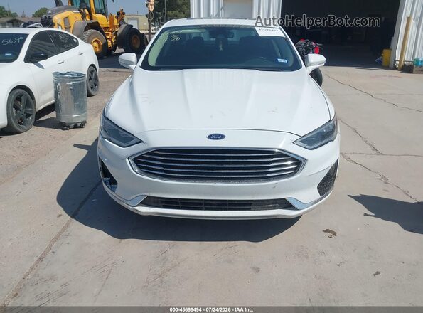 3FA6P0CDXKR142014 2019 FORD FUSION White Widok z przodu