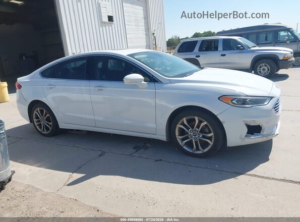 3FA6P0CDXKR142014 2019 FORD FUSION White Widok wnętrza 360 stopni