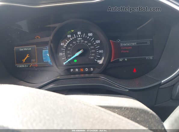 3FA6P0CDXKR142014 2019 FORD FUSION White Widok tylnych siedzeń