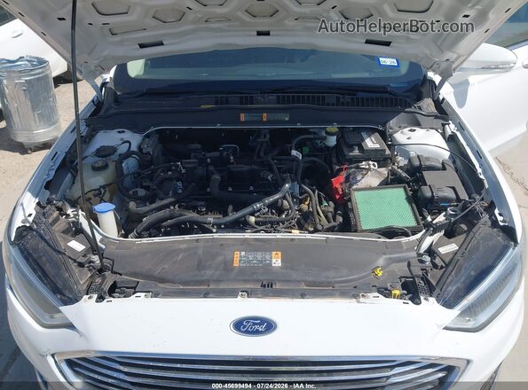 3FA6P0CDXKR142014 2019 FORD FUSION White Widok z tyłu