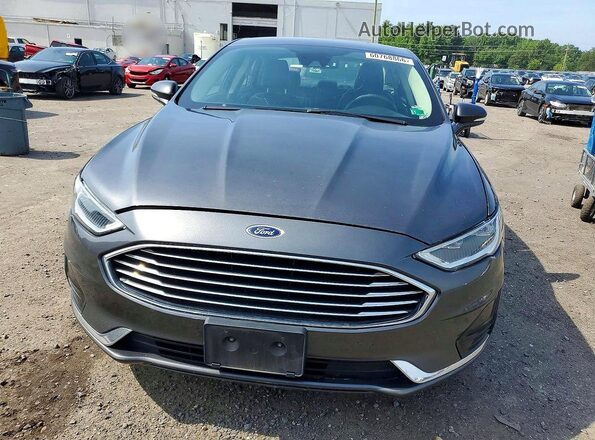 3FA6P0CDXLR137171 2020 FORD FUSION Серый Вид спереди