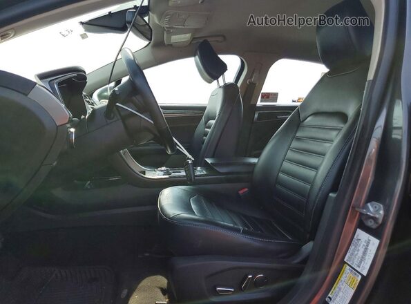 3FA6P0CDXLR137171 2020 FORD FUSION Серый Вид салона спереди
