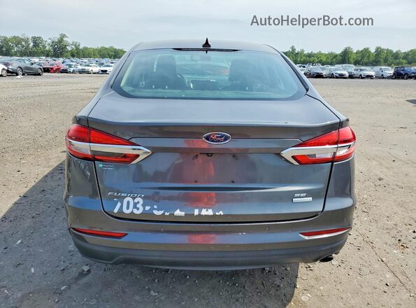 3FA6P0CDXLR137171 2020 FORD FUSION Серый Вид сзади