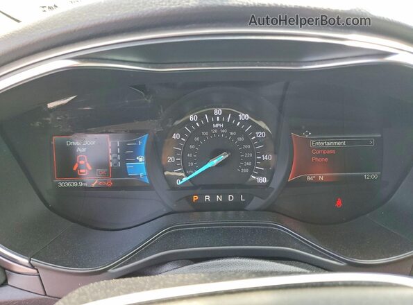 3FA6P0CDXLR137171 2020 FORD FUSION Серый Вид щитка приборов