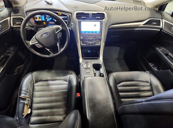 3FA6P0CDXLR191957 2020 FORD FUSION Черный Вид панели приборов