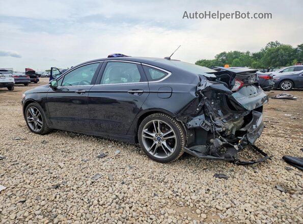 3FA6P0D90GR288536 2016 FORD FUSION Черный Задняя левая четверть