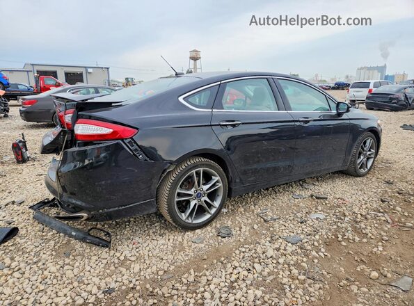3FA6P0D90GR288536 2016 FORD FUSION Черный Задняя правая четверть