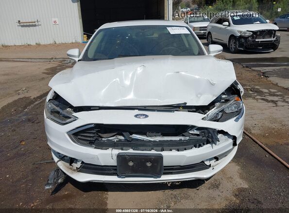 3FA6P0D90JR132018 2018 FORD FUSION White ხელსაწყოთა პანელის ხედი