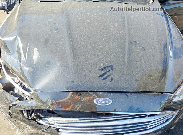 3FA6P0D90JR188251 2018 FORD FUSION Black Вид задньої частини салону