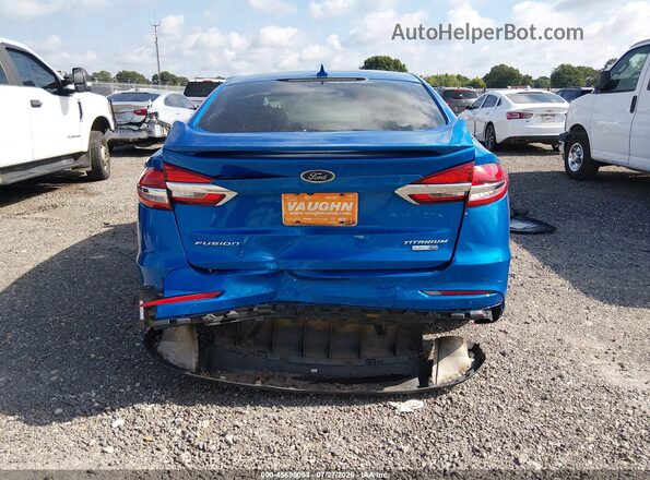 3FA6P0D90LR117084 2020 FORD FUSION Синий 