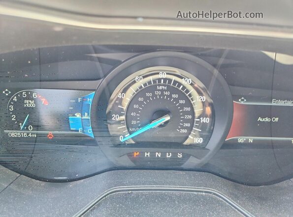 3FA6P0D90LR159030 2020 FORD FUSION Серый Вид щитка приборов