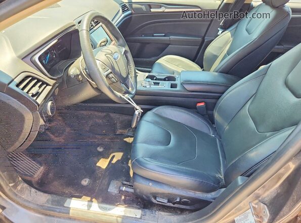 3FA6P0D90LR159030 2020 FORD FUSION Серый Вид салона спереди