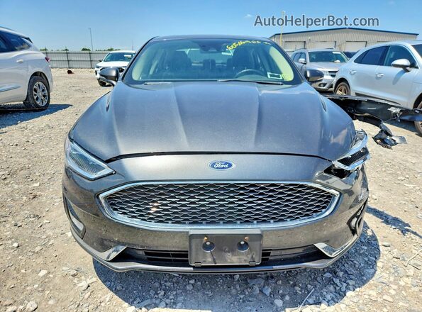 3FA6P0D90LR159030 2020 FORD FUSION Серый Вид спереди