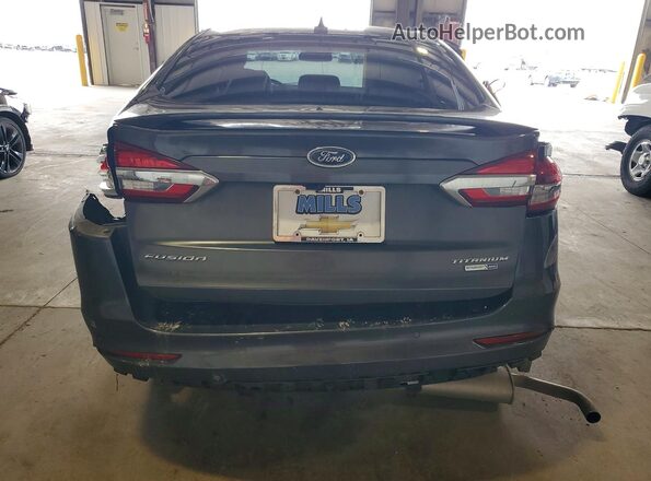 3FA6P0D90LR192545 2020 FORD FUSION Gray Հետևի տեսք