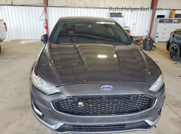 3FA6P0D90LR192545 2020 FORD FUSION Gray Դիմացի տեսք