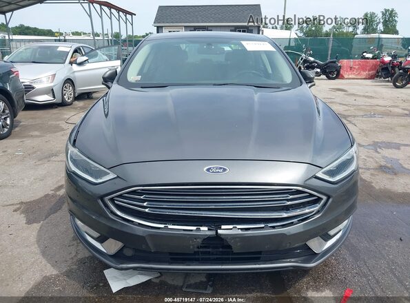3FA6P0D91HR100690 2017 FORD FUSION Gray Вид щитка приладів
