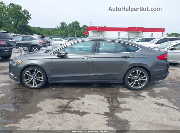 3FA6P0D91HR100690 2017 FORD FUSION Gray Панорамний вид салону 360°