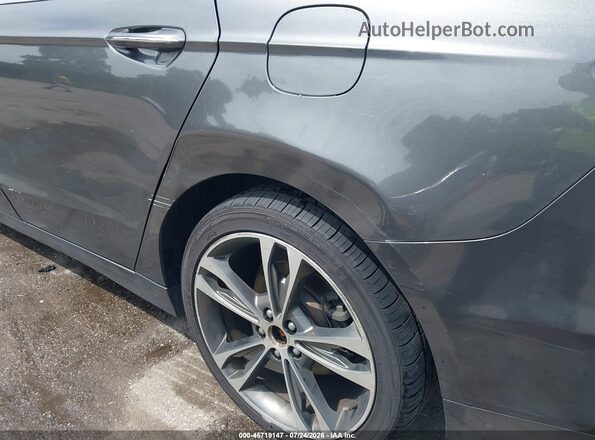 3FA6P0D91HR100690 2017 FORD FUSION Gray 