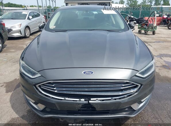 3FA6P0D91HR100690 2017 FORD FUSION Gray 