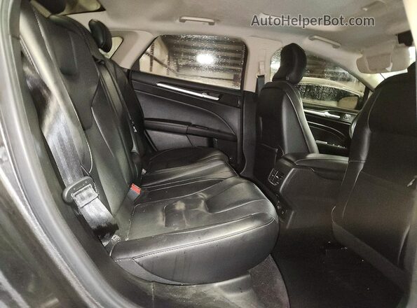 3FA6P0D91HR263260 2017 FORD FUSION Gray Widok tylnych siedzeń