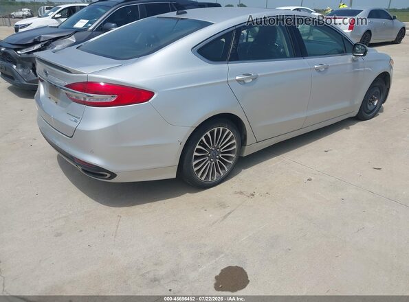 3FA6P0D91JR225971 2018 FORD FUSION Silver Հետևի աջ