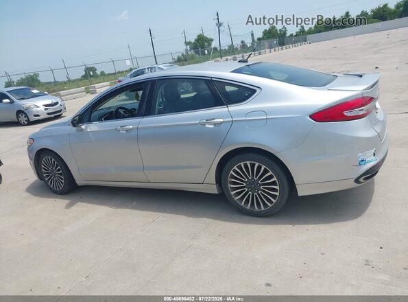 3FA6P0D91JR225971 2018 FORD FUSION Silver Սալոնի 360 աստիճան տեսք