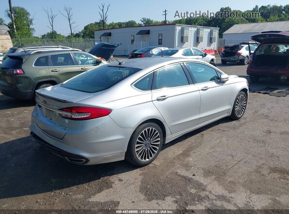 3FA6P0D91JR233455 2018 FORD FUSION Silver Rear right