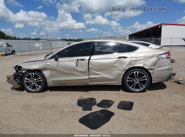 3FA6P0D91KR138606 2019 FORD FUSION Tan 