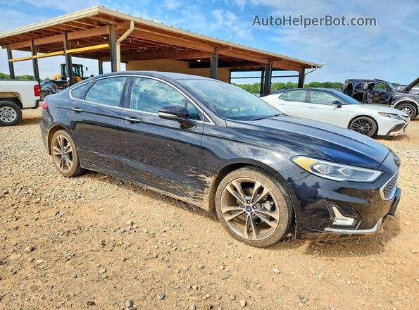 3FA6P0D91LR174619 2020 FORD FUSION Black Առջևի աջ