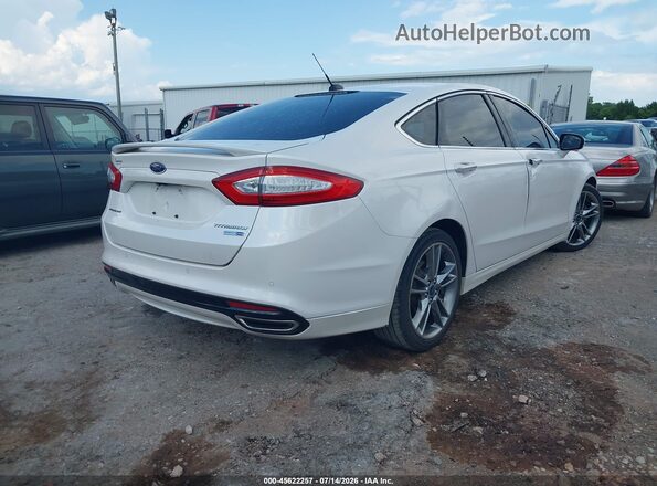 3FA6P0D92GR122776 2016 FORD FUSION Белый Задняя правая четверть