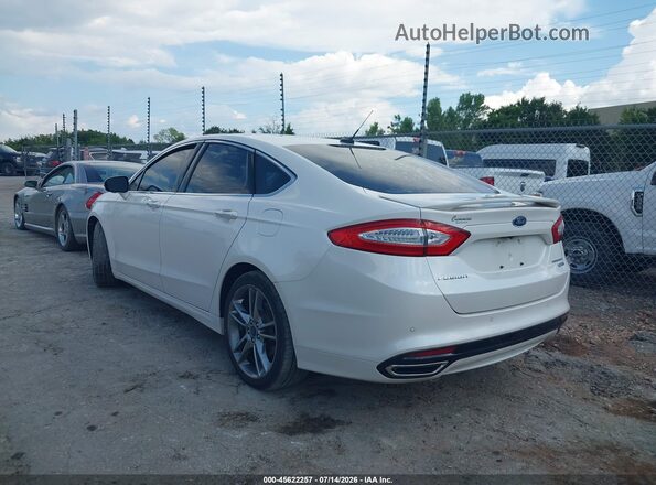 3FA6P0D92GR122776 2016 FORD FUSION Белый Задняя левая четверть