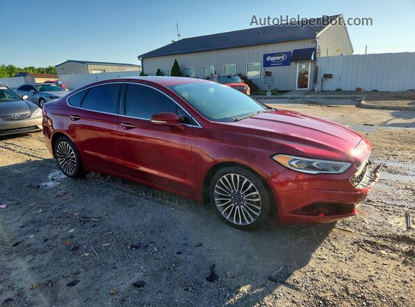 3FA6P0D92HR257404 2017 FORD FUSION Brown Delantero derecho