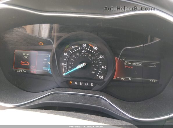 3FA6P0D92JR188607 2018 FORD FUSION Белый Вид задних сидений