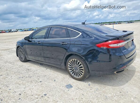3FA6P0D93JR194240 2018 FORD FUSION Black უკანა მარცხენა