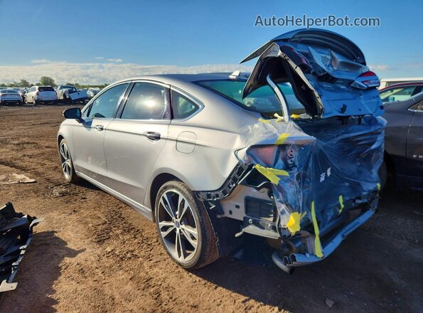 3FA6P0D93LR153223 2020 FORD FUSION Silver Rear left