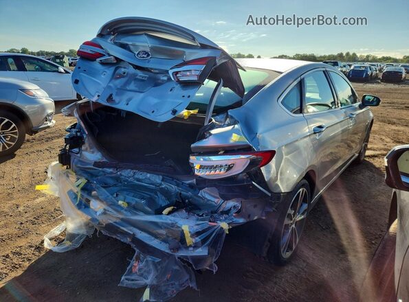3FA6P0D93LR153223 2020 FORD FUSION Silver Rear right