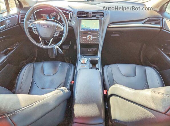 3FA6P0D93LR153223 2020 FORD FUSION Silver Dashboard view