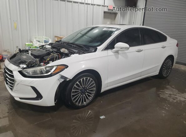 3FA6P0D94JR138615 2018 FORD FUSION White სალონის 360-გრადუსიანი ხედი