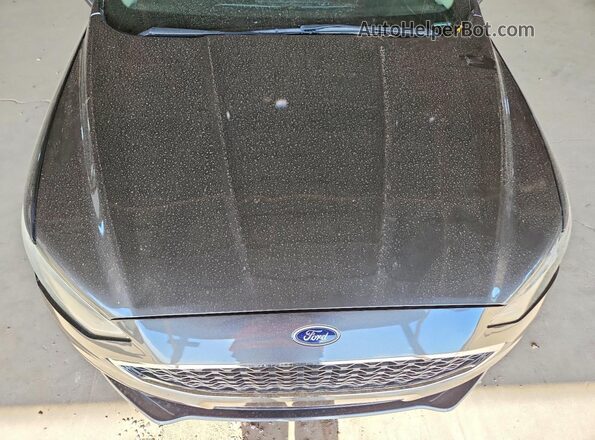 3FA6P0D94JR206699 2018 FORD FUSION Black Вид задньої частини салону