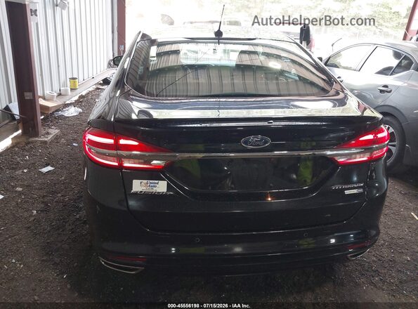 3FA6P0D95JR197267 2018 FORD FUSION Black 