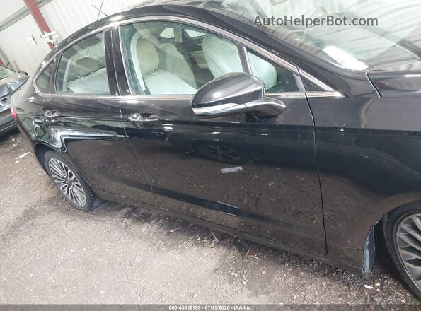 3FA6P0D95JR197267 2018 FORD FUSION Black Rear interior view